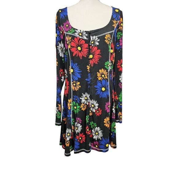Delia''s Dolls Kill Botanic Bliss Floral Mini Dress - Picture 1 of 8
